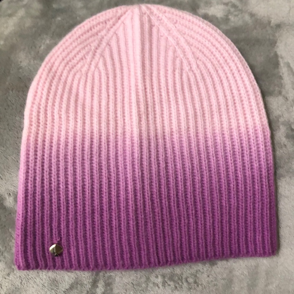 🆕 NWT KATE ♠️ SPADE DIP DYE BEANIE 🚨 PRICE ⬇️🚨